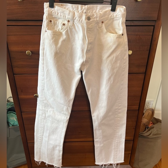 White Levi Denim - Picture 3 of 5